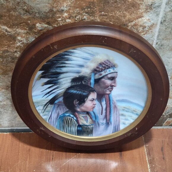 Vague Shadows The Crow Nation Decorative Collector Plate by Perillo Sixth Issue - Picture 4 of 15